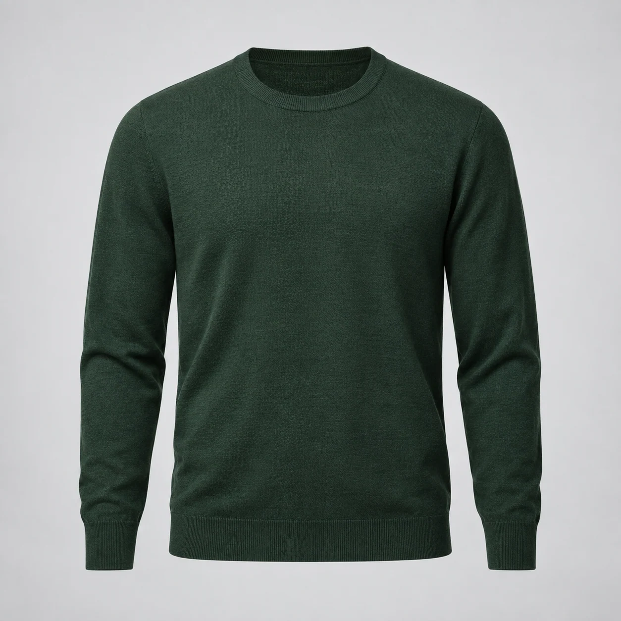 Ridley Fine-Gauge Knit in forest, clothing product photograph