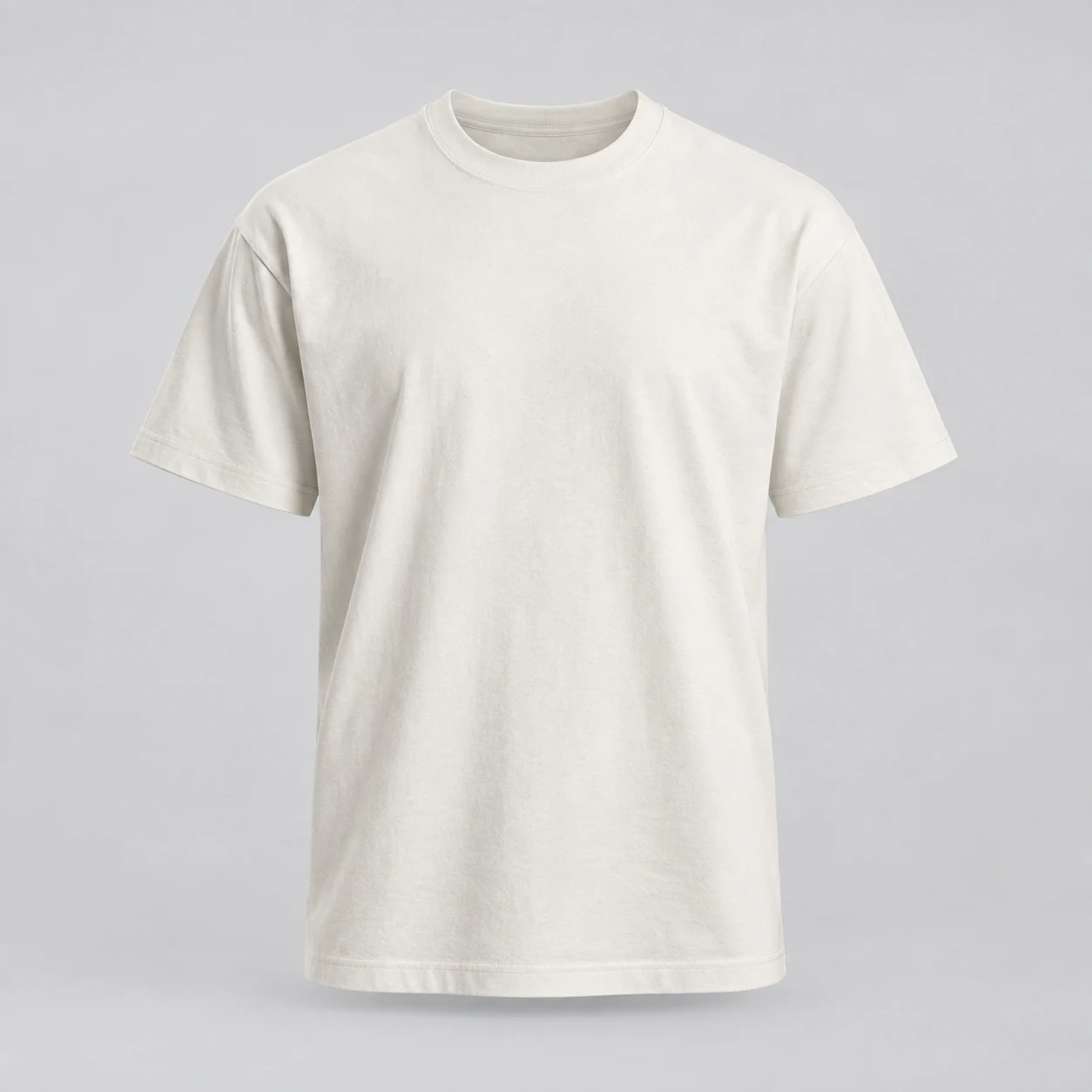 Union Heavyweight Tee in off-white, clothing product photograph